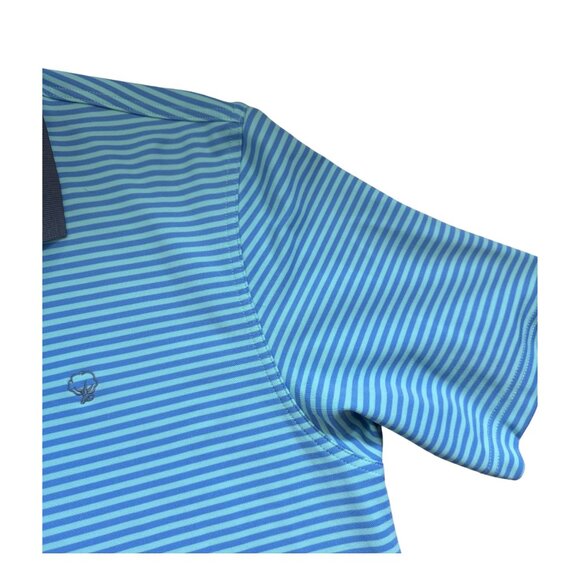 Men's Southern Shirt Collard Shirt Blue Stripes size Medium - Picture 2 of 5